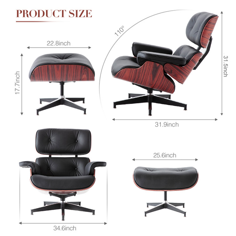 Wayfair eames lounge discount chair